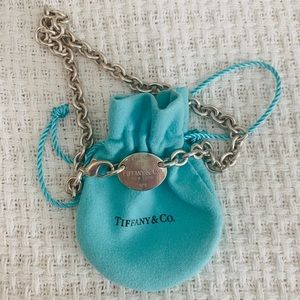 Return to Tiffany Oval I.D. Necklace